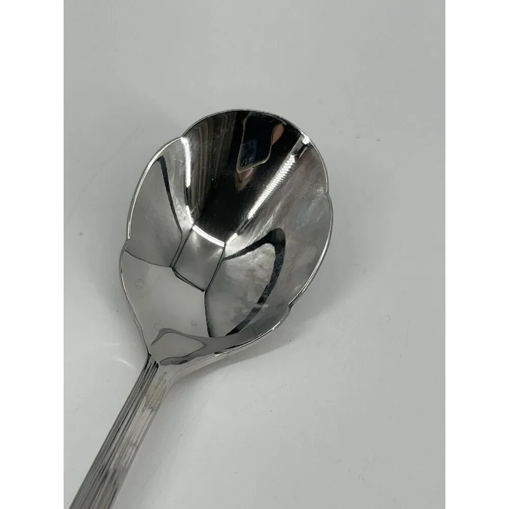 Lenox ARCHWAY 18/10 Stainless Sugar Shell Serving Spoon 6 1/4